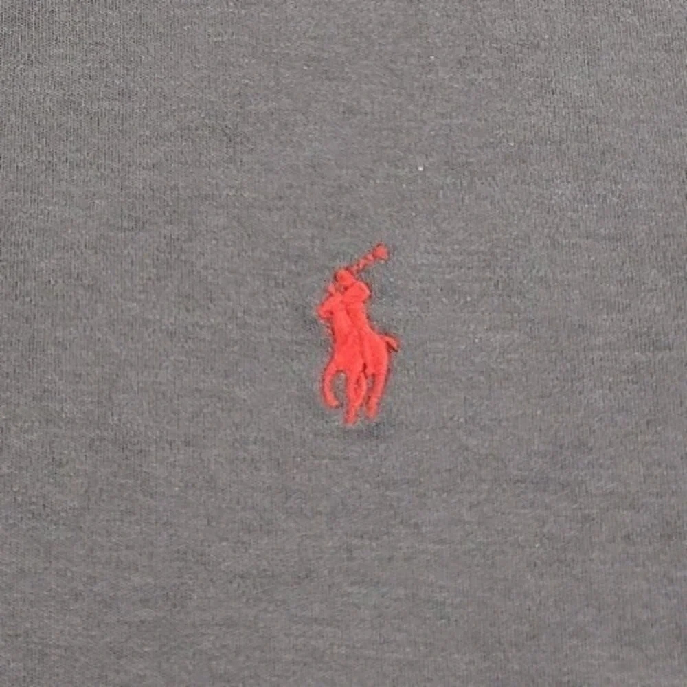 Polo by Ralph Lauren Gray Cotton Polo Shirt Size Large Custom Fit BB7.15E-3582